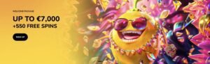 FatFruit €7000 + 550 Free Spins